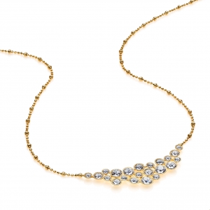 Collana in Argento con cristalli